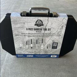 Pit Boss Professional Chef 6-Piece Barbecue Tool Set w Carrying Case