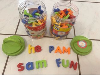 Lowercase & Uppercase Magnetic Letters