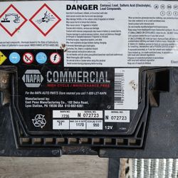 Commercial Battery