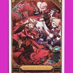 *BRAND NEW* Hazbin Hotel “Valentine’s Day in Hell” Promo Trading Card PR-24