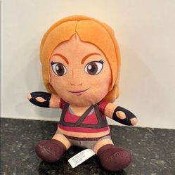 Jumanji Ruby Roundhouse Plush 7&quot; Stuffed Doll Big Head Toy Factory 2019 Movie 