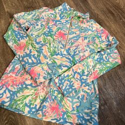 Lilly Pulitzer Skipper Popover Sz XXS NWOT