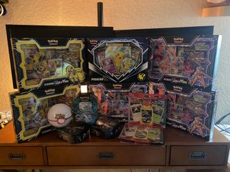 Small pokemon sealed collection / tins / collection boxes / blisters