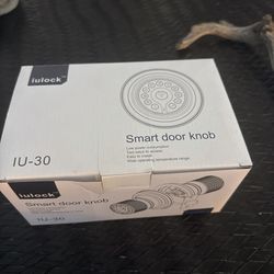 Smart door knob/lock