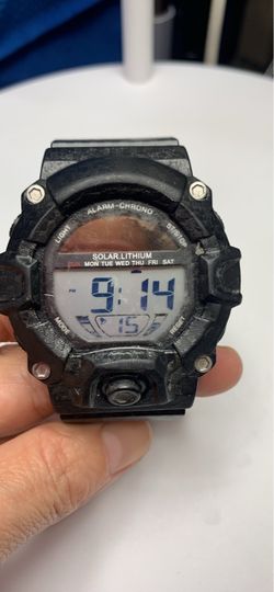 Solar Lithium Digital Sport Watch