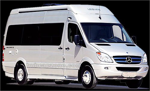 Sprinter Van HUBCAPS - Chrome Dually Wheel Simulators Set Of 4 - BRAND NEW 