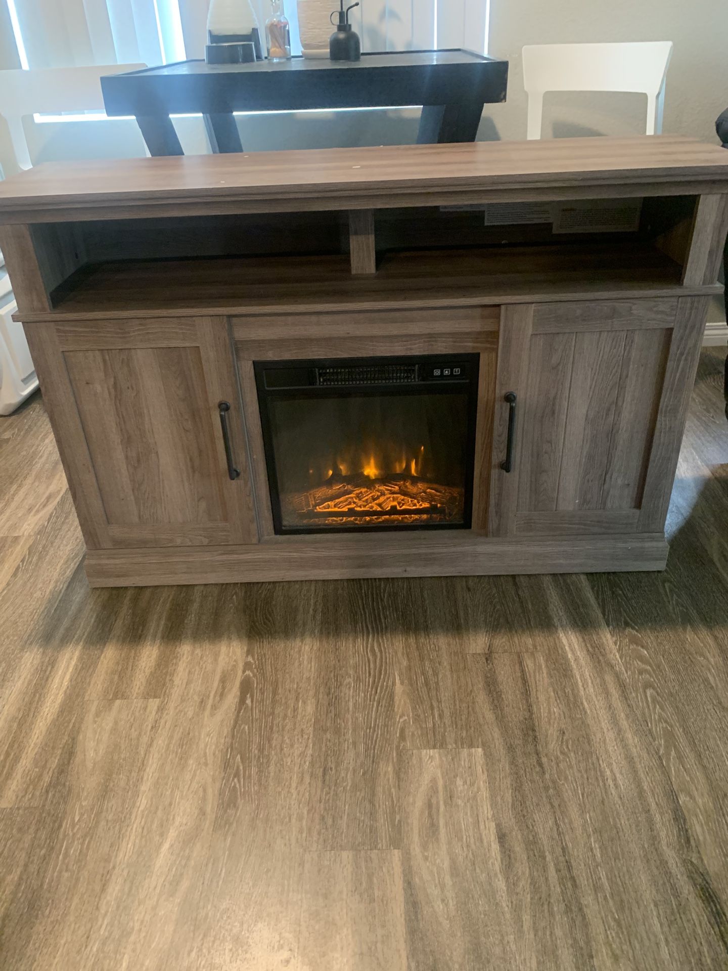 TV Stand W/ Fireplace 