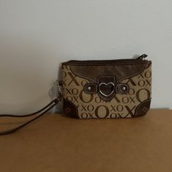 Brown Wristlet 
