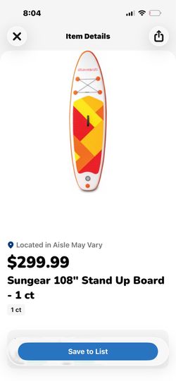 Paddle board