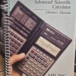 HP-28S Advanced Scientific Calculator Owner's Manual