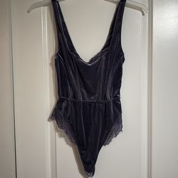 Dark lavender corset style  bodysuit