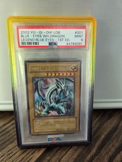 Yugioh Blue-Eyes White Dragon 1st Edition North America LOB-001