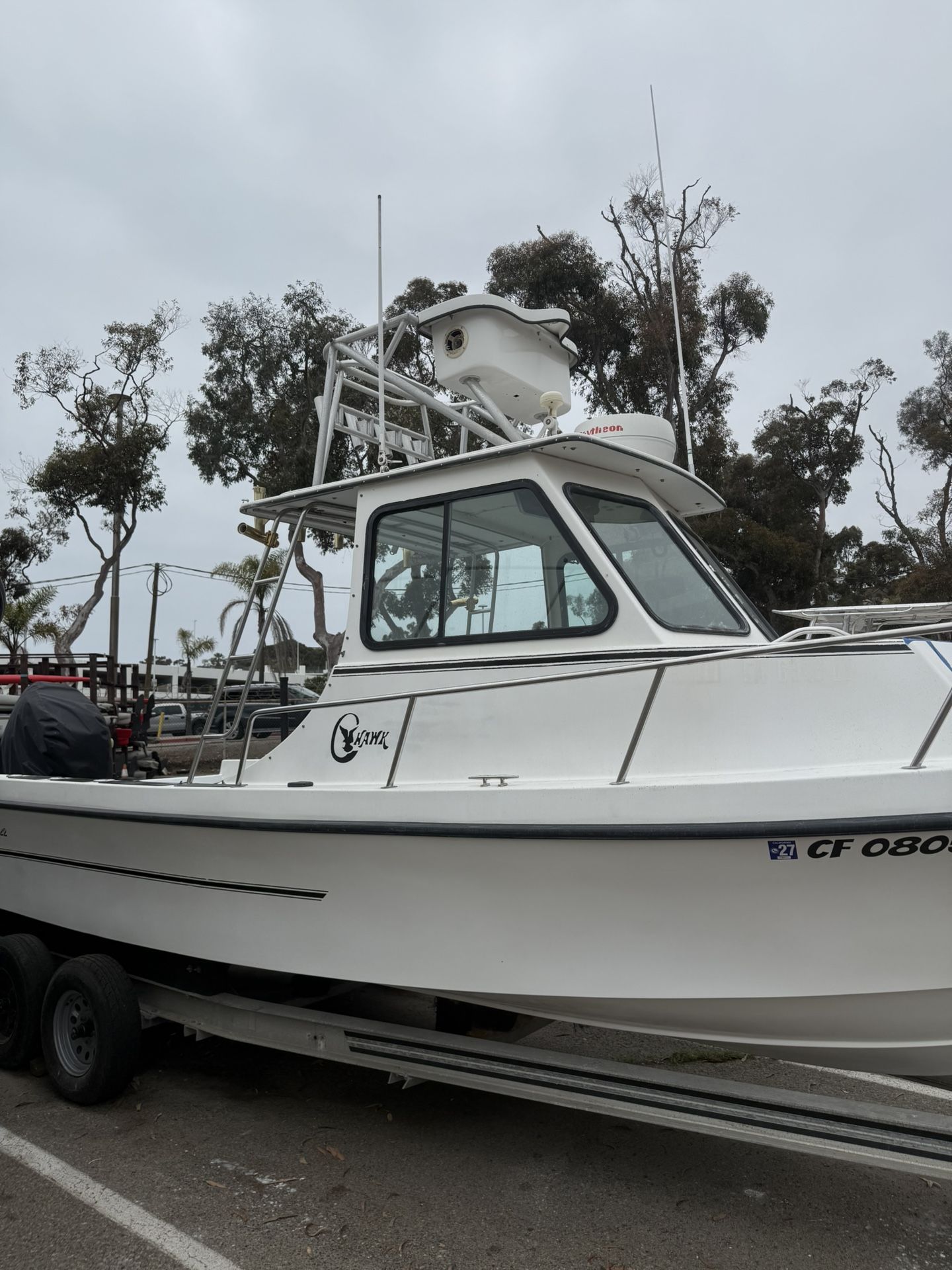 1999 C-Hawk 222 pilothouse