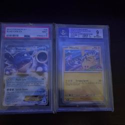 2 Pokemon Slabs 