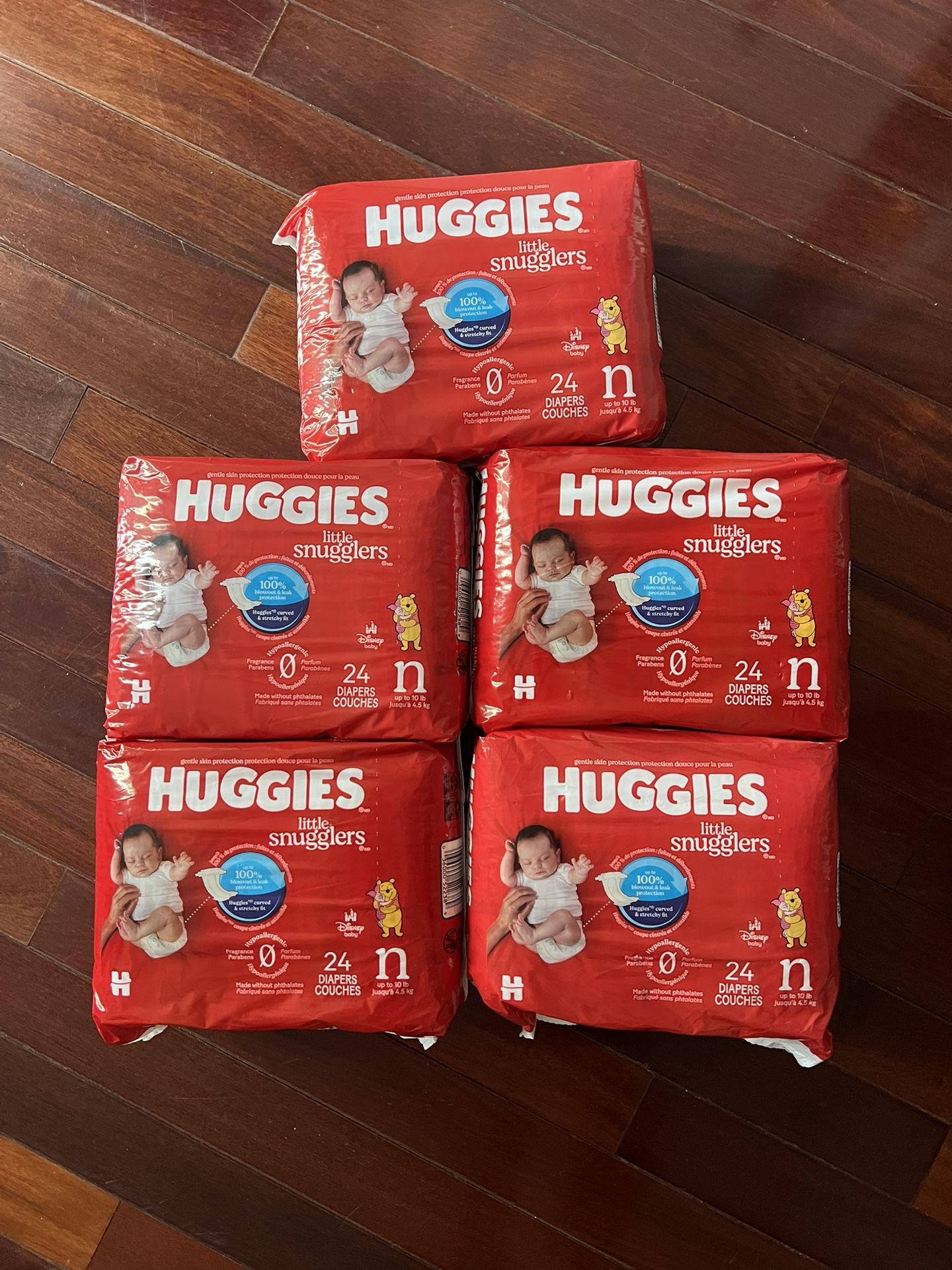NEW HUGGIES SIZE NEWBORN