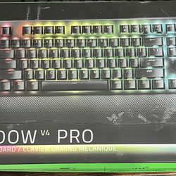 Razer Blackwidow V4 Pro Full Size RGB Mechanical Gaming Keyboard