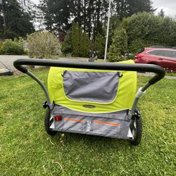 In Step 2 In 1 Bike Trailer For Toddlers And Kids