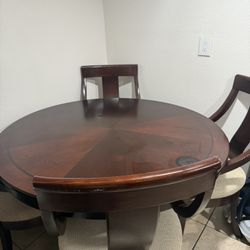 Wood Dinning Table Set
