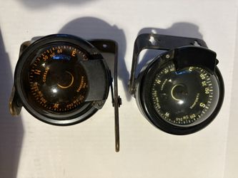 Vtg. Danforth Corsair Maritime Boat Compasses/Excellent Working Cond.