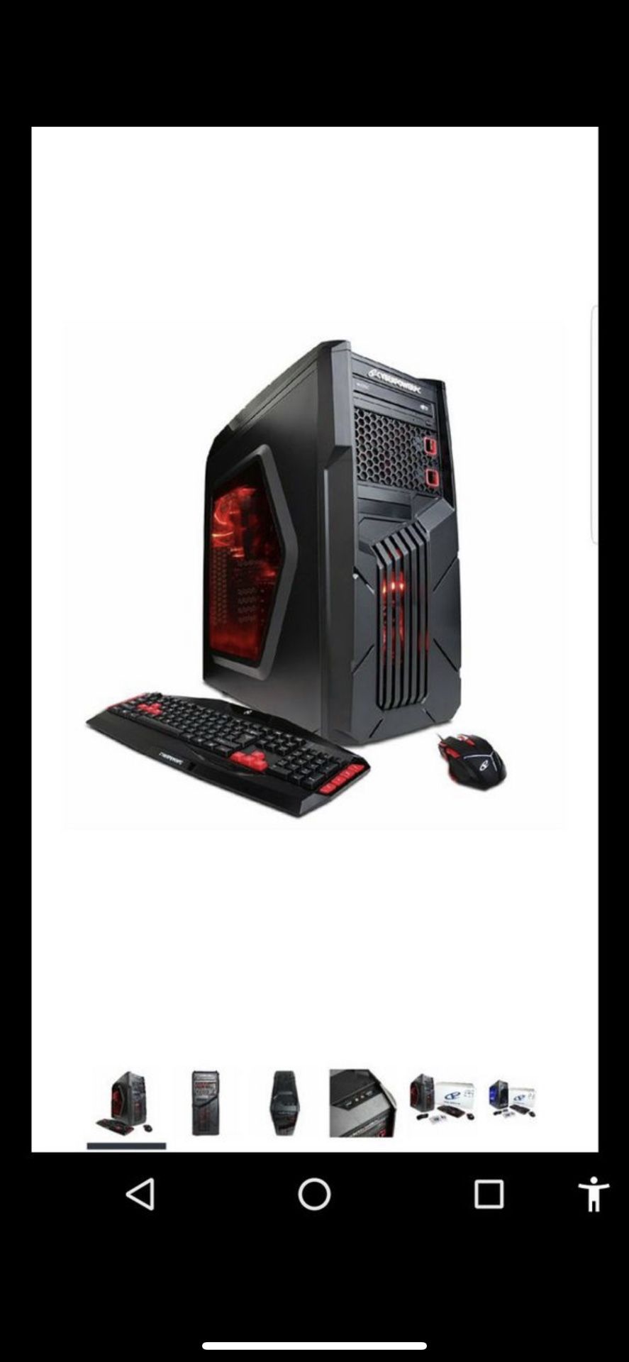 Computer (Gaming) monitor and tower