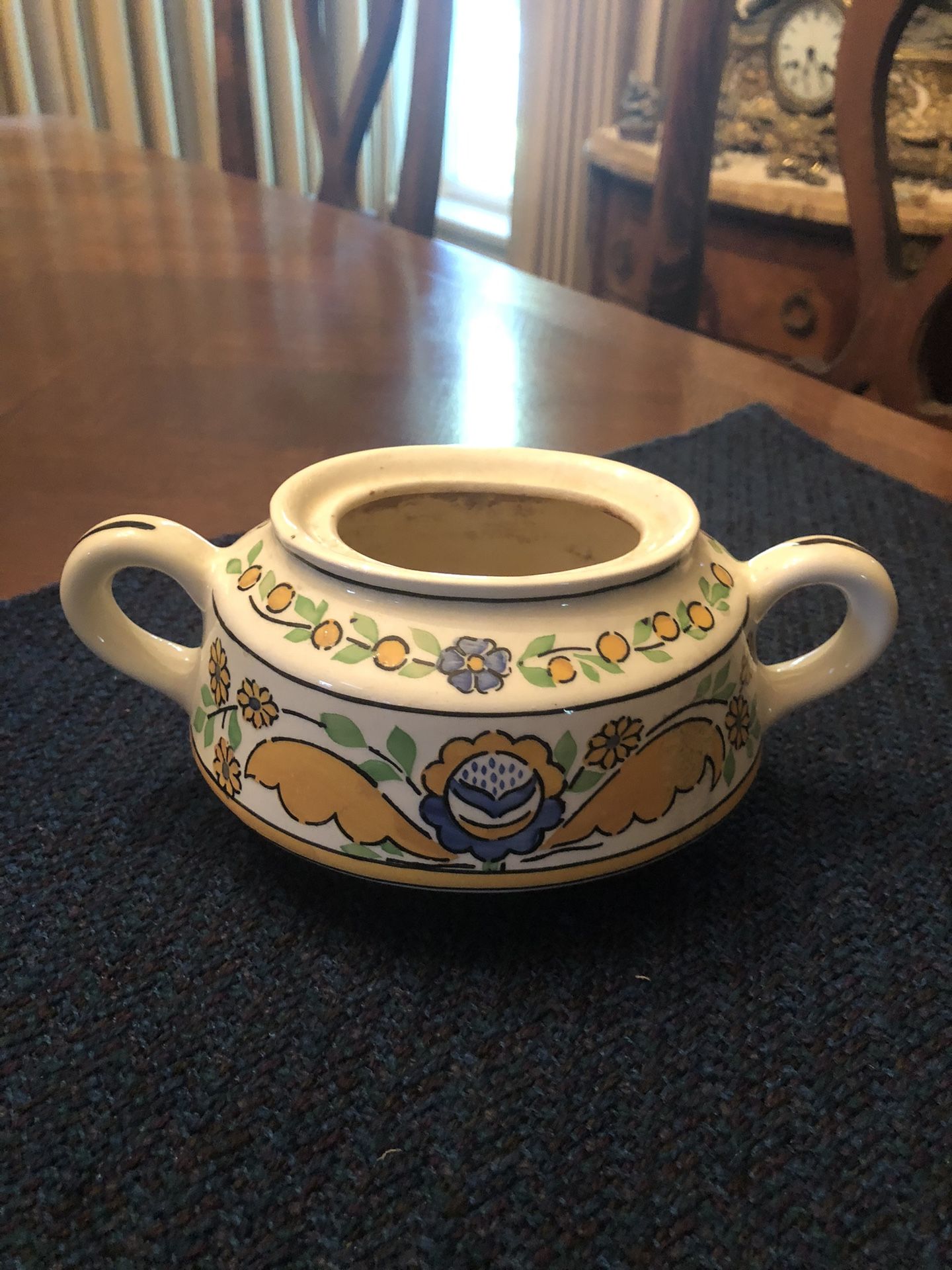 Antique  Tea Pot and Sugar Made in Germany, more than 150 years ago