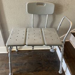 Shower Bench with  Backrest