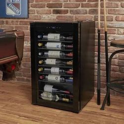 Wine Enthusiast 36-Bottle 19x 18x33H Stainless Wine Cellar 3992