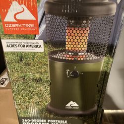 Ozark trail 360 degree portable propane heater
