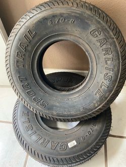 Trailer tires size 5.70-8