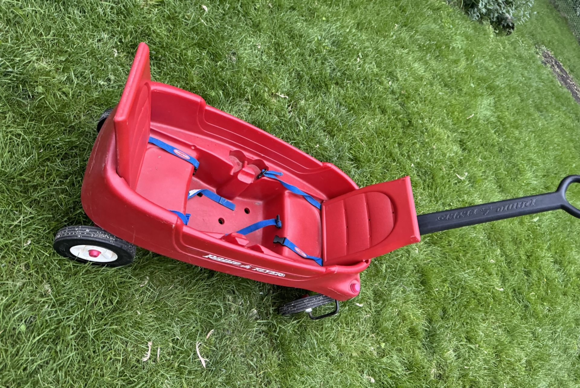 Red Radio Flyer Wagon