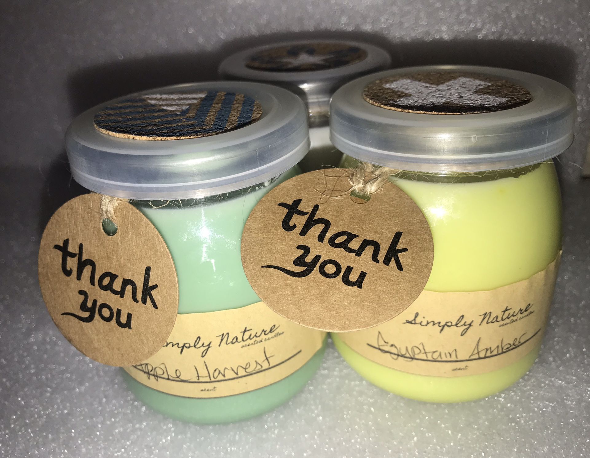 7oz glass scented candles