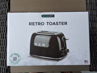 Retro bread toaster