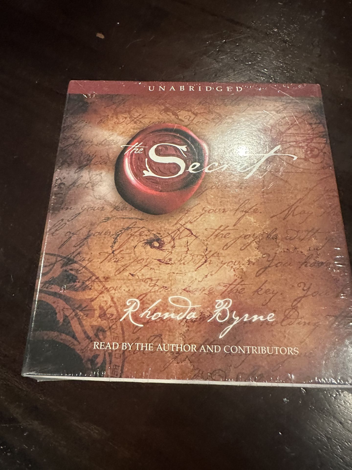 Secret audiobook , Four CDs NEVER OPENED 
