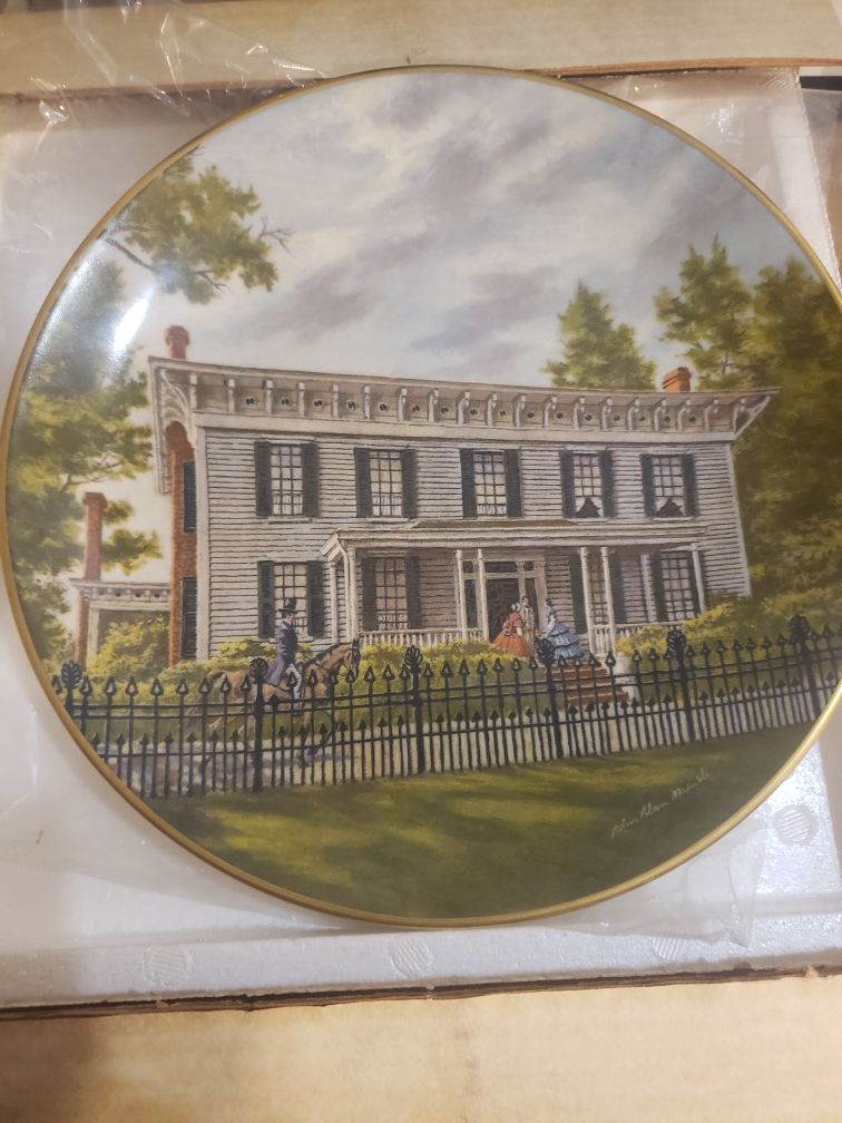 First white house of constitution /Fine China