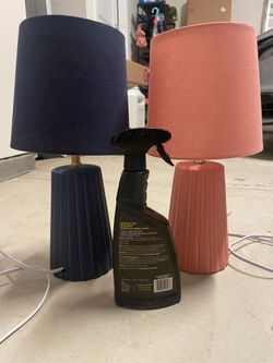 Lot of Pink and Navy Blue Home/Kids Decor $40 OBO or buy individual