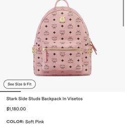 MCM Pink Backpack 