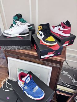 Nike & Jordan Sneaker Collection – Multiple Pairs