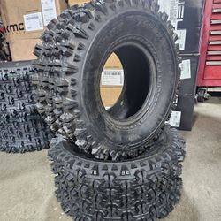 New 20x10.00-9 Atv Quad Read Tire Set 20-10-9