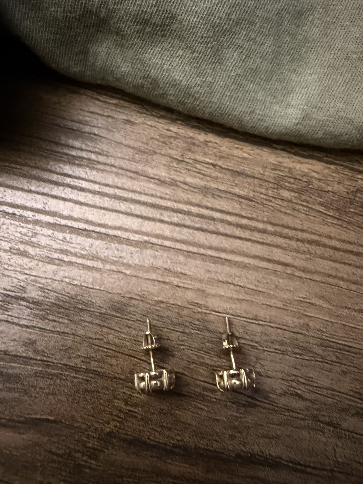 14K Gold Diamond Earrings