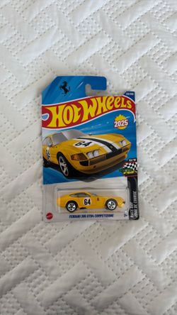 Hot Wheels Ferrari 365 GTB4 Competizione #222 Mainline 2025