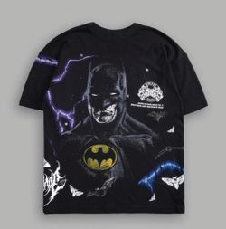 Darc Sport Batman "Side By Side" Oversized Tee - Large. Brand new without tags