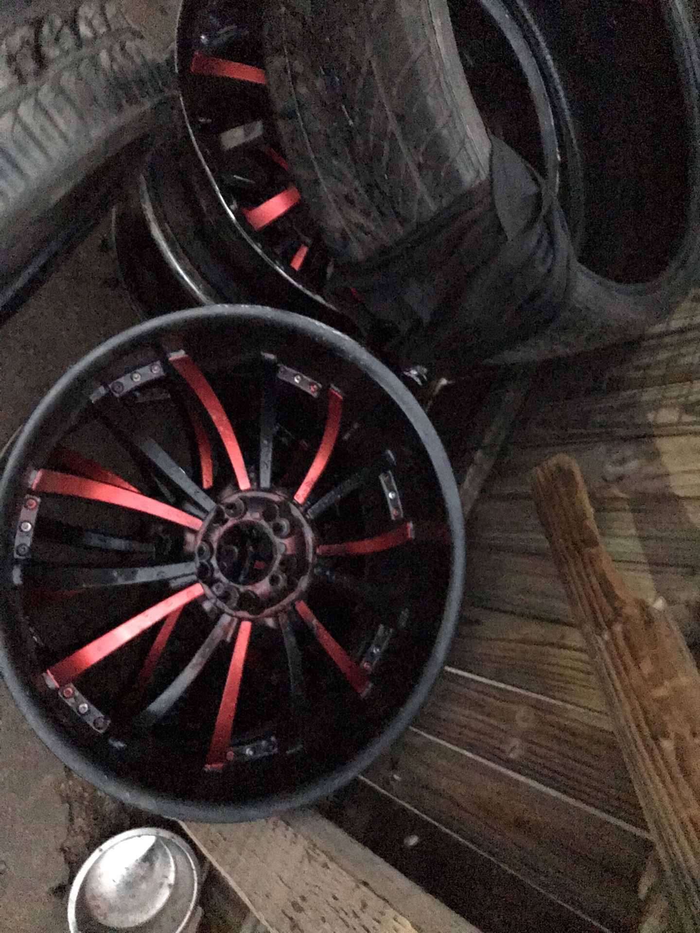 22 inch 5 lug universal or trade for speakers