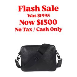 Louis Vuitton Messenger Duo Shadow Leather Bag 