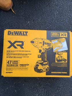 Dewalt 1/2 High Torque Impact Wrench 