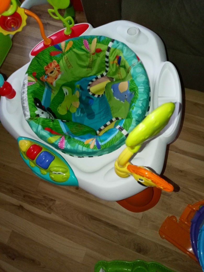 Baby Activity Seat With Toys And Music.