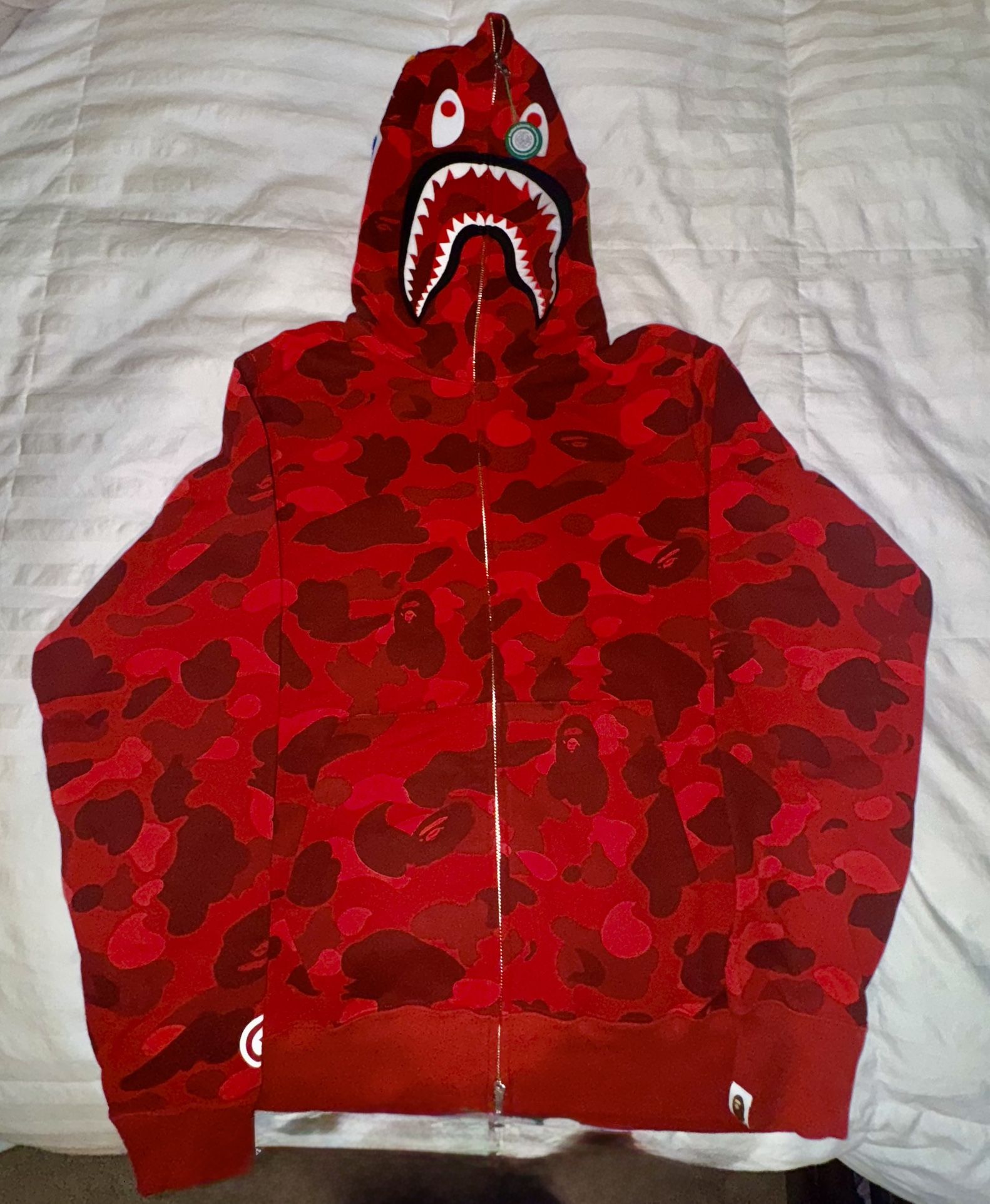 Bape Camo Shark Hoodie SS21