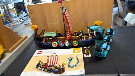 Lego Viking ship