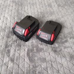 Milwaukee M18 3.0AH and 1.5AH batteries NEW