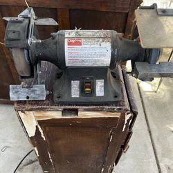 Vintage Dayton 6” Bench Grinder