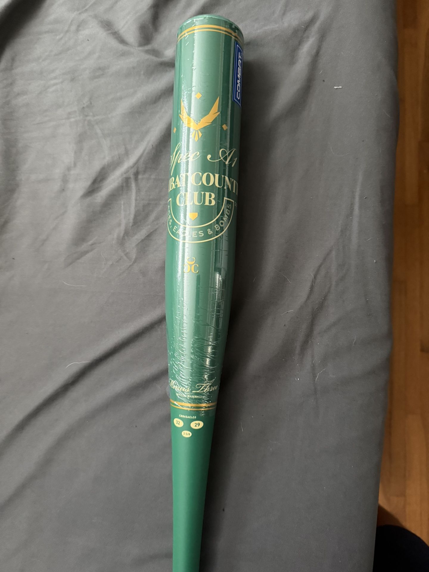 COMBAT MFG Country Club SPEC-A1 BBCOR Bat Swing Aces 32/29 Green